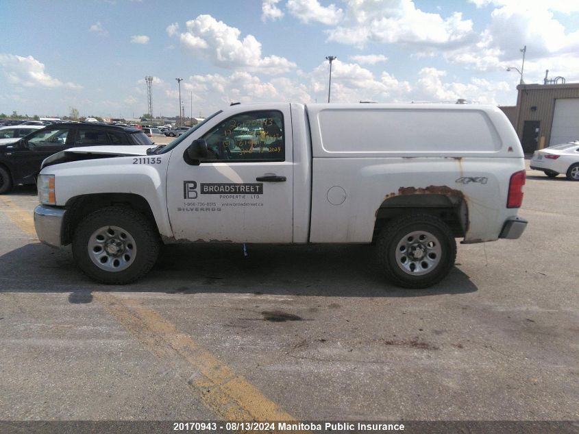 2012 Chevrolet Silverado 1500 Lt VIN: 1GCNKPEX4CZ116199 Lot: 20170943