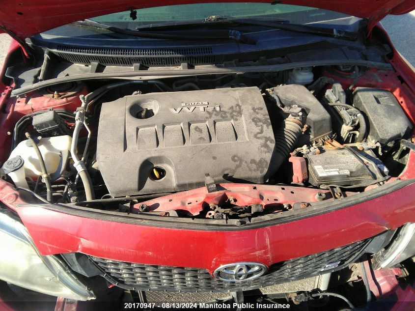 2009 Toyota Corolla S VIN: 2T1BU40E29C184893 Lot: 20170947