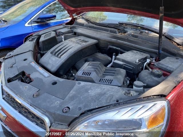 2013 Chevrolet Equinox Lt VIN: 2GNFLEEK6D6167220 Lot: 20170987