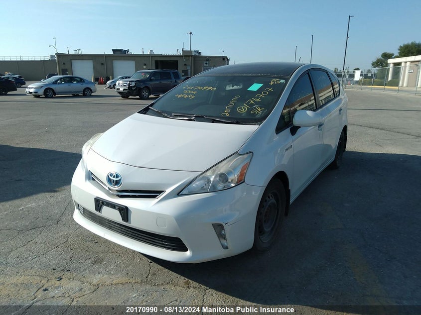 2012 Toyota Prius V VIN: JTDZN3EU9C3174707 Lot: 20170990