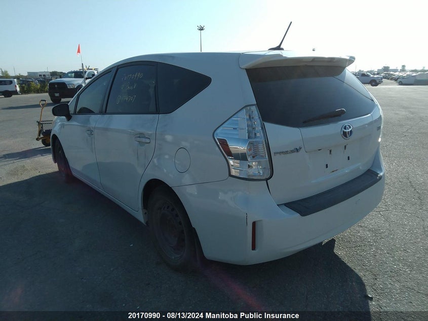 2012 Toyota Prius V VIN: JTDZN3EU9C3174707 Lot: 20170990