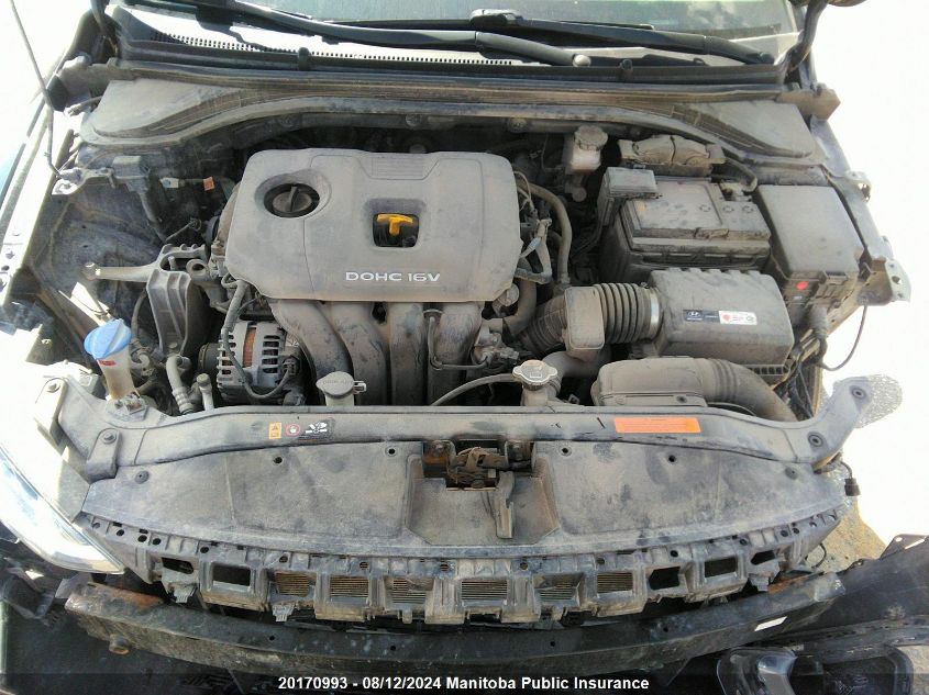 2018 Hyundai Elantra Gl VIN: KMHD84LF5JU714519 Lot: 20170993