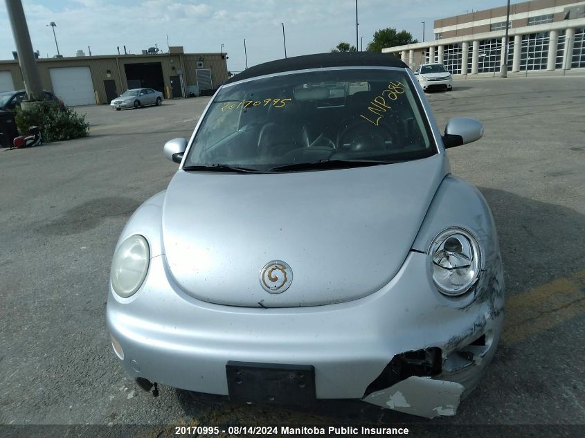 2003 Volkswagen New Beetle Gls VIN: 3VWCK21Y23M303867 Lot: 20170995