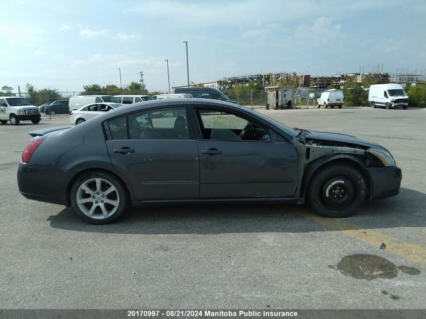 2007 Nissan Maxima 3.5 Se VIN: 1N4BA41E67C818788 Lot: 20170997