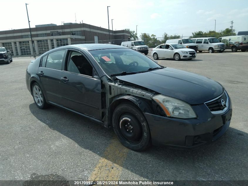 2007 Nissan Maxima 3.5 Se VIN: 1N4BA41E67C818788 Lot: 20170997