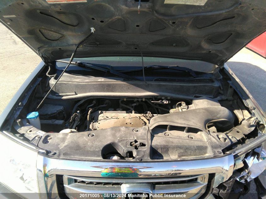 2009 Honda Pilot Ex-L VIN: 5FNYF48529B502600 Lot: 20171005