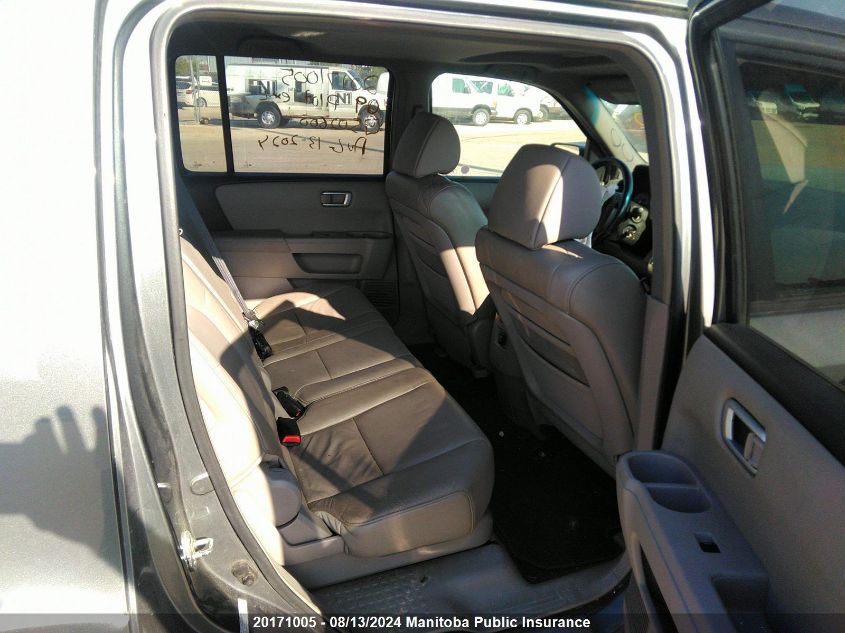 2009 Honda Pilot Ex-L VIN: 5FNYF48529B502600 Lot: 20171005