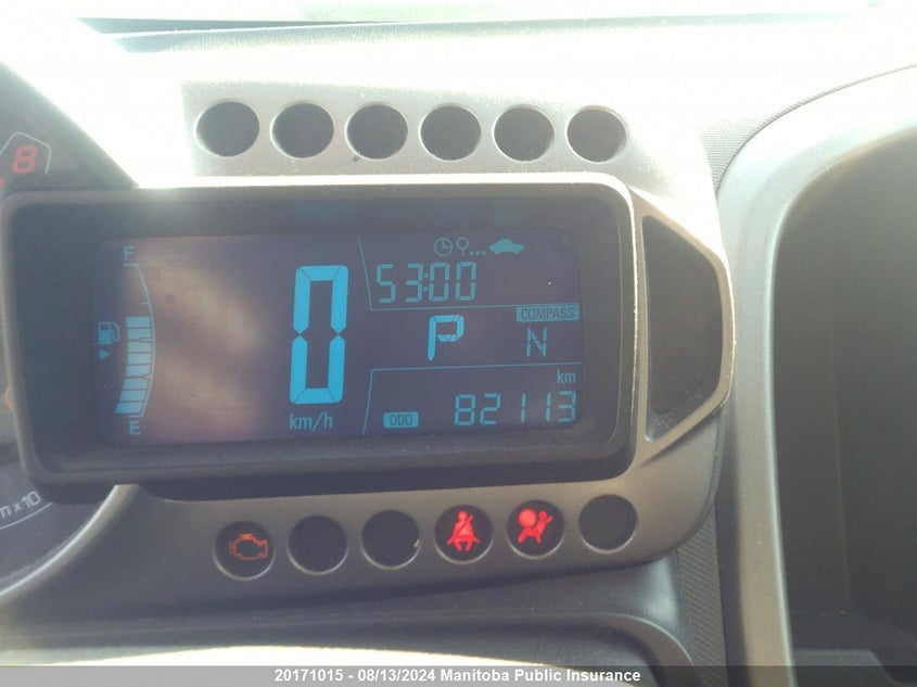 2014 Chevrolet Sonic Lt VIN: 1G1JC5EH5E4190040 Lot: 20171015