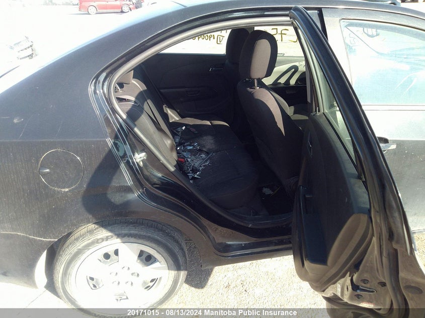 2014 Chevrolet Sonic Lt VIN: 1G1JC5EH5E4190040 Lot: 20171015