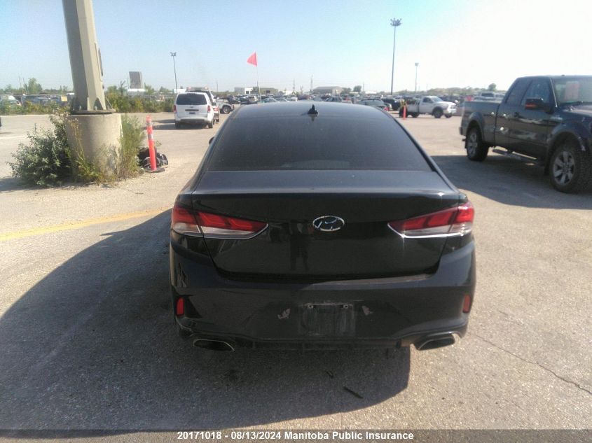 2018 Hyundai Sonata Sport VIN: 5NPE34AFXJH698516 Lot: 20171018