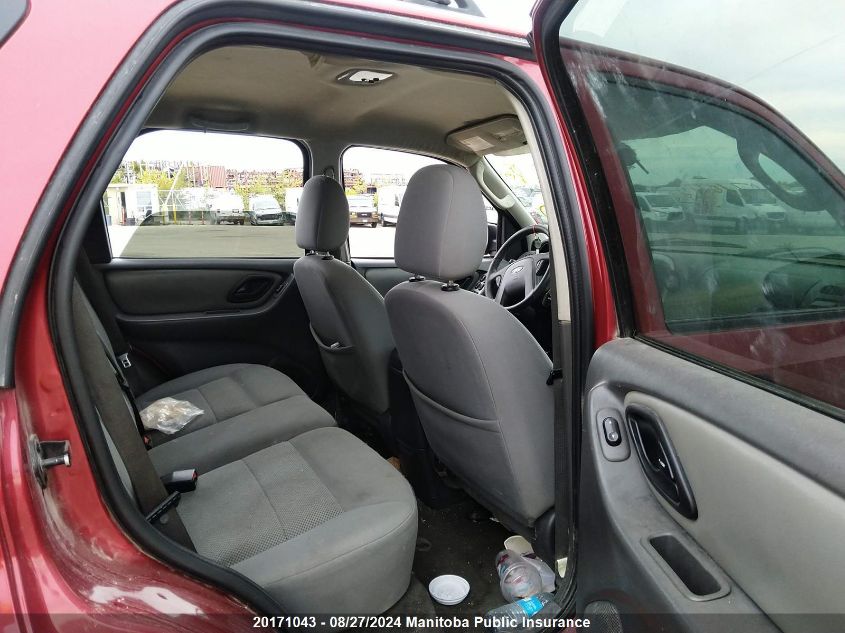 2007 Ford Escape Xlt V6 VIN: 1FMYU03127KA16898 Lot: 20171043