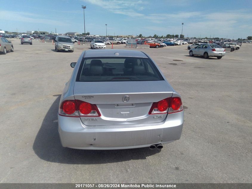 2008 Acura Csx Premium VIN: 2HHFD56708H200686 Lot: 20171057