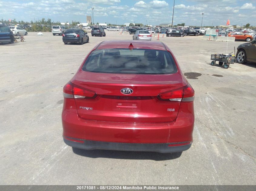 2017 Kia Forte Lx VIN: 3KPFL4A75HE035740 Lot: 20171081