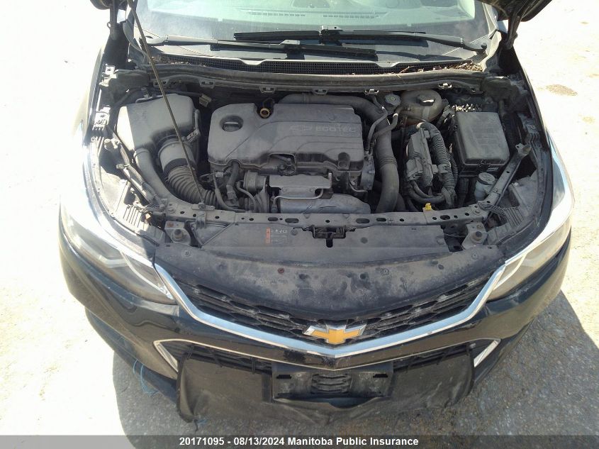 2017 Chevrolet Cruze Lt Turbo VIN: 1G1BE5SMXH7195348 Lot: 20171095