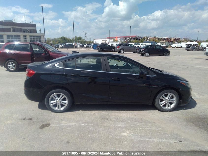 2017 Chevrolet Cruze Lt Turbo VIN: 1G1BE5SMXH7195348 Lot: 20171095