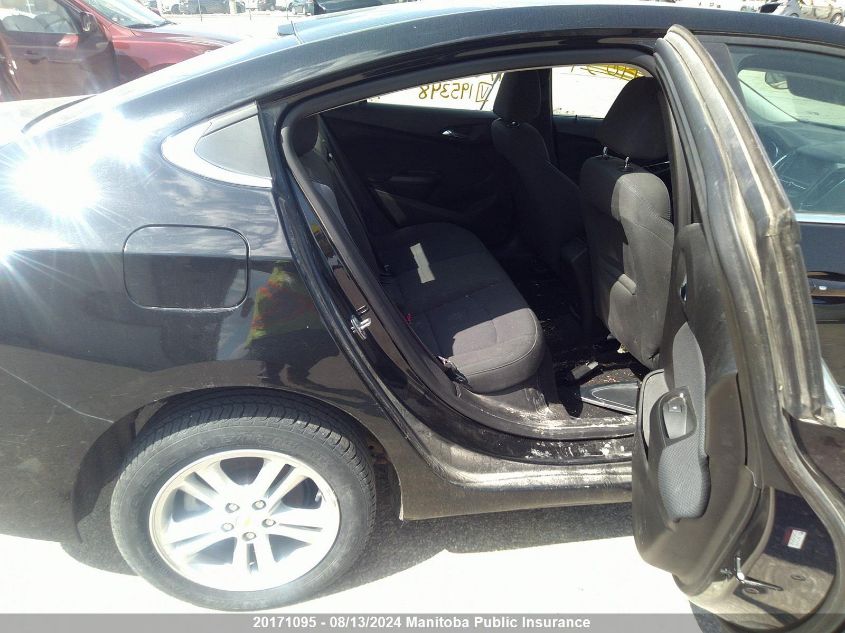 2017 Chevrolet Cruze Lt Turbo VIN: 1G1BE5SMXH7195348 Lot: 20171095