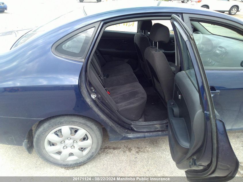 2009 Hyundai Elantra Gls VIN: KMHDU45D29U772512 Lot: 20171124