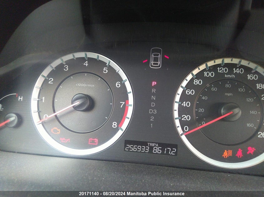 2009 Honda Accord Lx VIN: 1HGCP26319A808713 Lot: 20171140