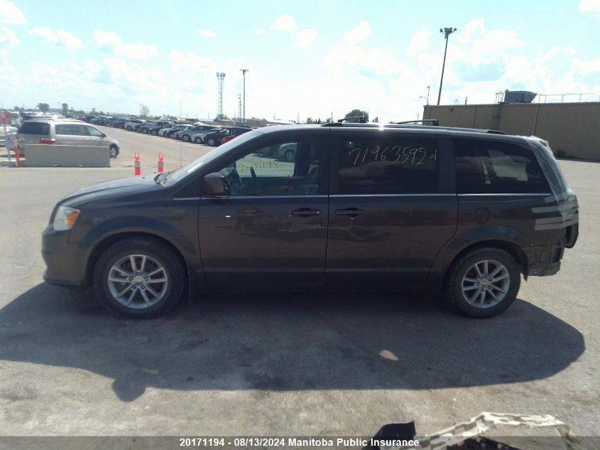 2020 Dodge Grand Caravan Sxt VIN: 2C4RDGCG2LR180833 Lot: 20171194