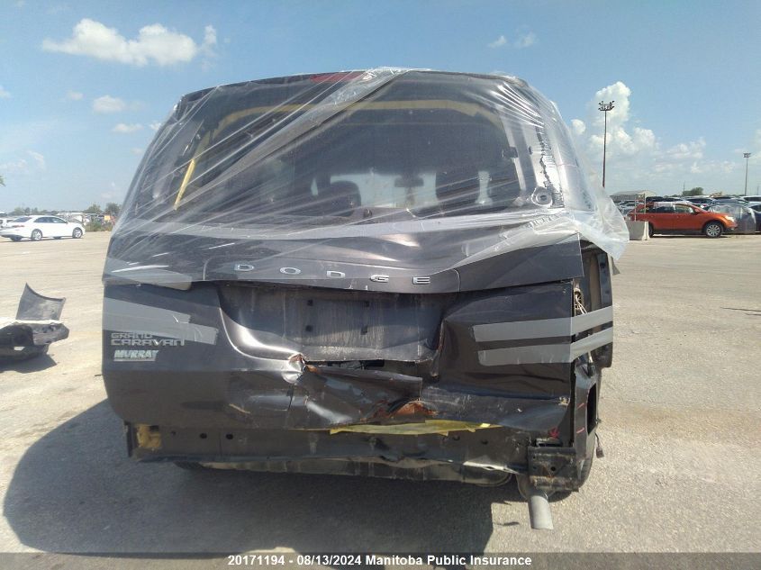 2020 Dodge Grand Caravan Sxt VIN: 2C4RDGCG2LR180833 Lot: 20171194