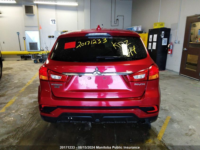 2019 Mitsubishi Rvr Se VIN: JA4AJ3AU1KU604750 Lot: 20171233