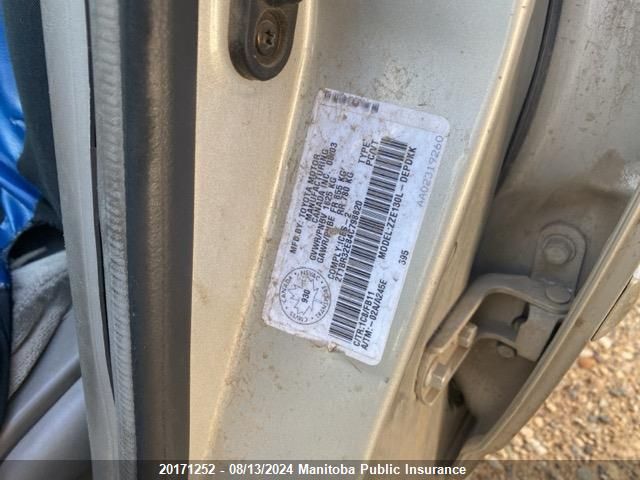 2004 Toyota Corolla Ce VIN: 2T1BR32E84C798820 Lot: 20171252