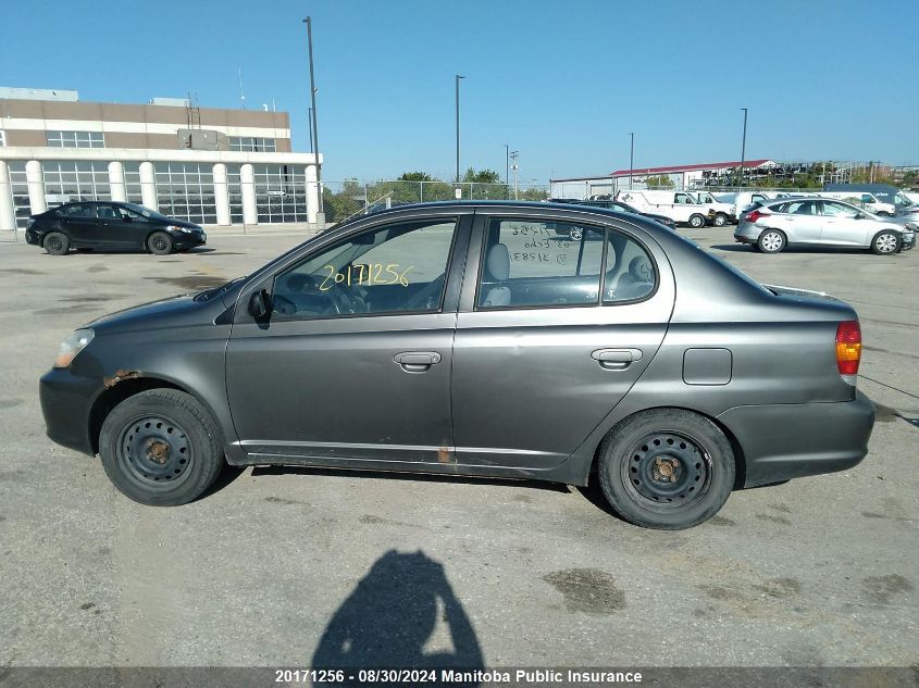 2003 Toyota Echo VIN: JTDBT123X30312831 Lot: 20171256