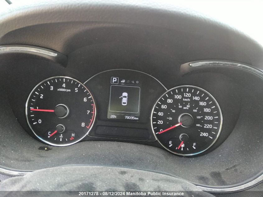 2018 Kia Forte Lx VIN: 3KPFL4A79JE163372 Lot: 20171278