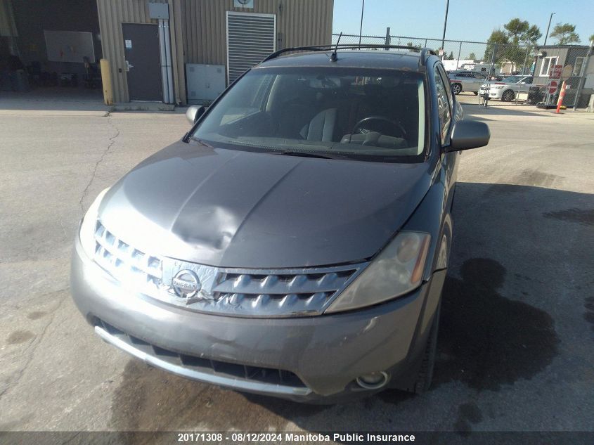 2006 Nissan Murano Sl VIN: JN8AZ08W26W520519 Lot: 20171308