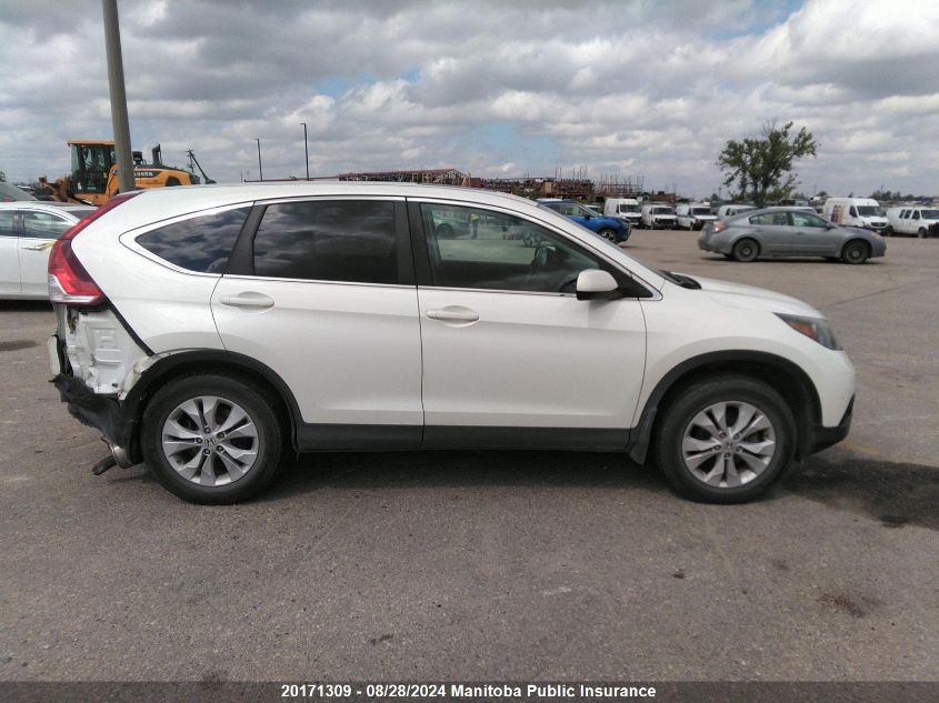 2013 Honda Cr-V Ex VIN: 2HKRM4H59DH104062 Lot: 20171309