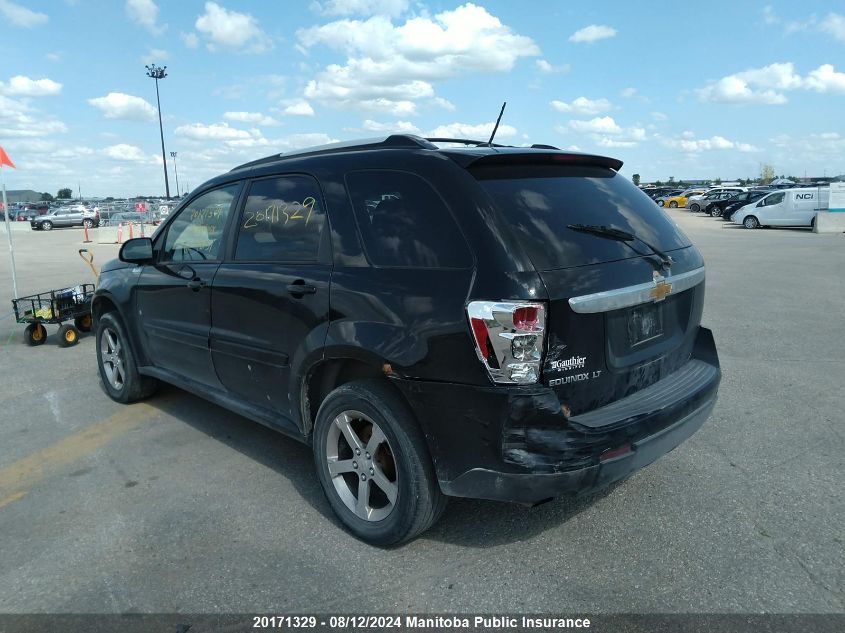 2007 Chevrolet Equinox Lt V6 VIN: 2CNDL63F476028151 Lot: 20171329