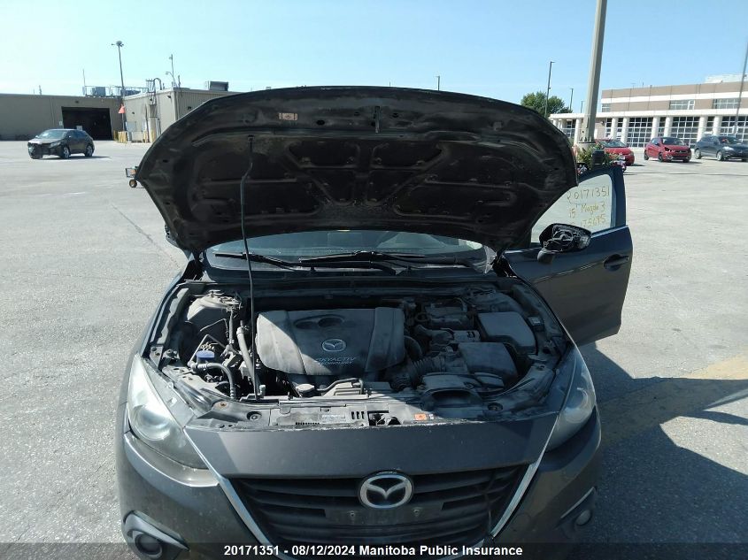 2015 Mazda Mazda3 Gs Sky VIN: 3MZBM1V77FM175695 Lot: 20171351