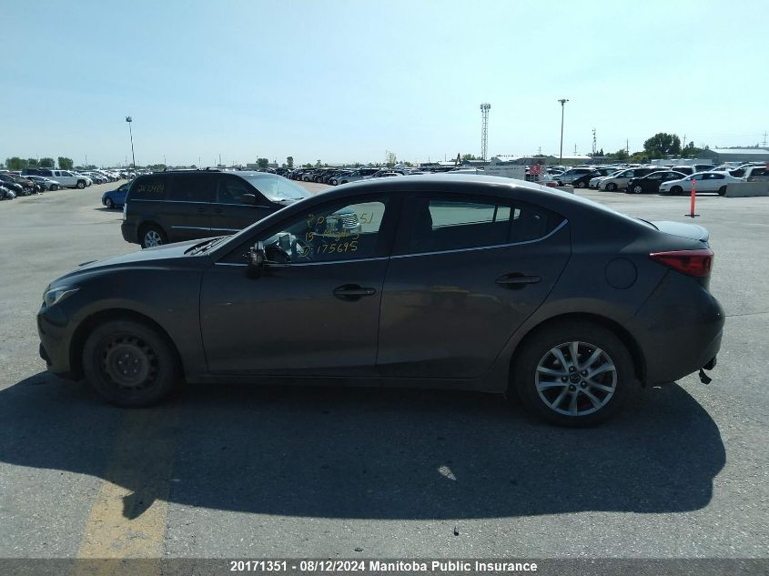 2015 Mazda Mazda3 Gs Sky VIN: 3MZBM1V77FM175695 Lot: 20171351