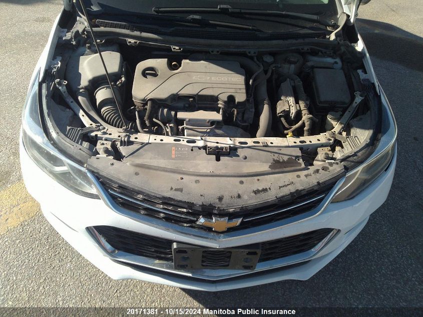 2016 Chevrolet Cruze Premier Turbo VIN: 1G1BG5SM1G7309147 Lot: 20171381