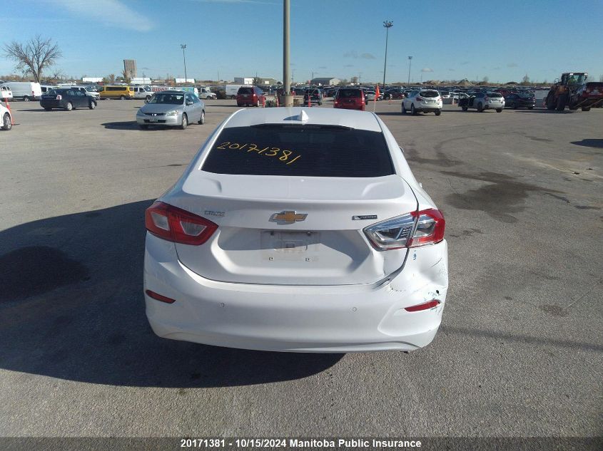 2016 Chevrolet Cruze Premier Turbo VIN: 1G1BG5SM1G7309147 Lot: 20171381