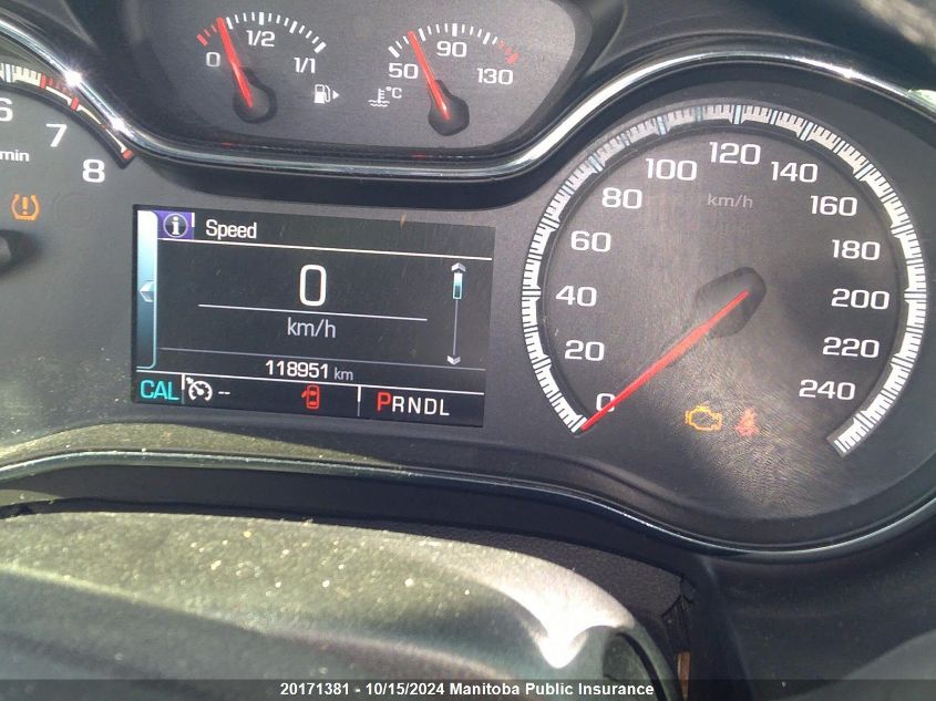 2016 Chevrolet Cruze Premier Turbo VIN: 1G1BG5SM1G7309147 Lot: 20171381