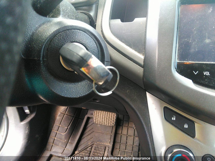 2016 Chevrolet Sonic Lt VIN: 1G1JC6SHXG4125309 Lot: 20171410