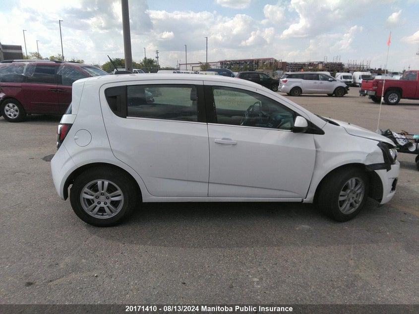 2016 Chevrolet Sonic Lt VIN: 1G1JC6SHXG4125309 Lot: 20171410