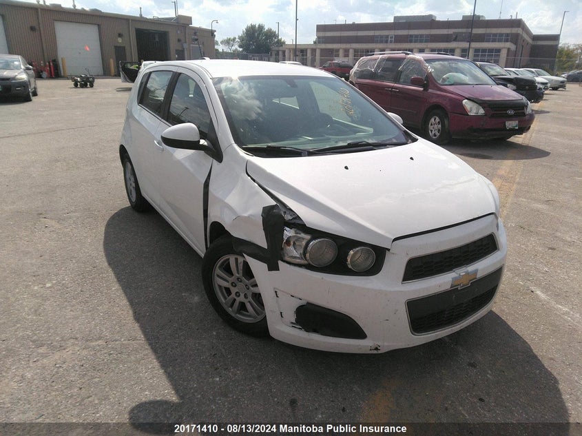 2016 Chevrolet Sonic Lt VIN: 1G1JC6SHXG4125309 Lot: 20171410