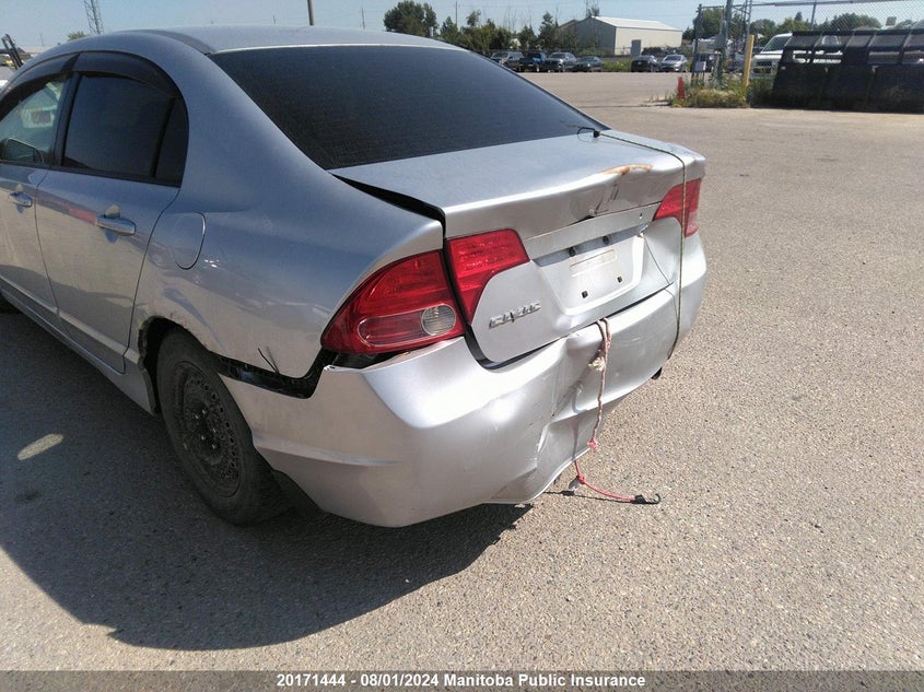 2007 Honda Civic Lx VIN: 2HGFA16507H101109 Lot: 20171444