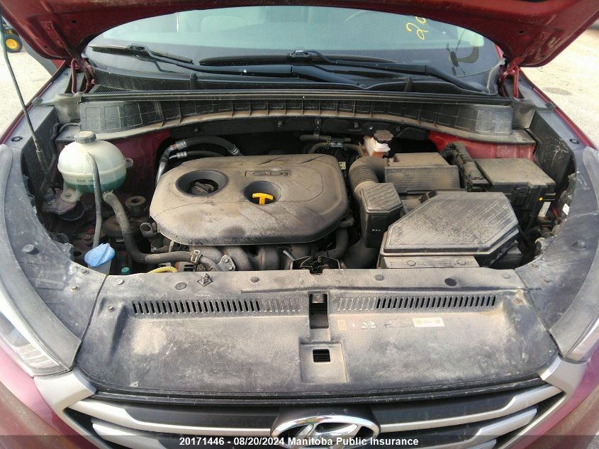 2017 Hyundai Tucson VIN: KM8J2CA48HU523154 Lot: 20171446