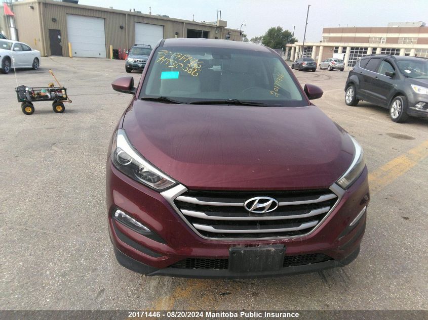 2017 Hyundai Tucson VIN: KM8J2CA48HU523154 Lot: 20171446