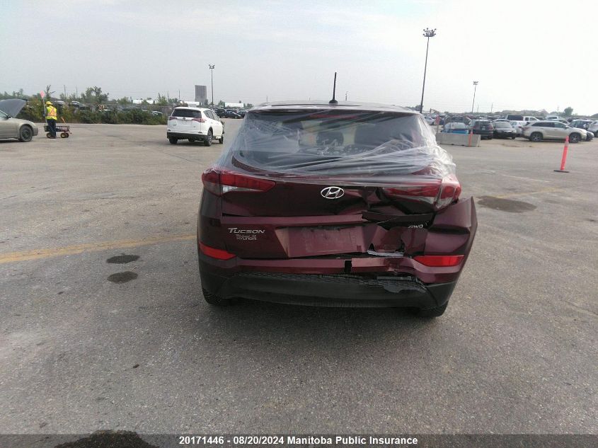 2017 Hyundai Tucson VIN: KM8J2CA48HU523154 Lot: 20171446