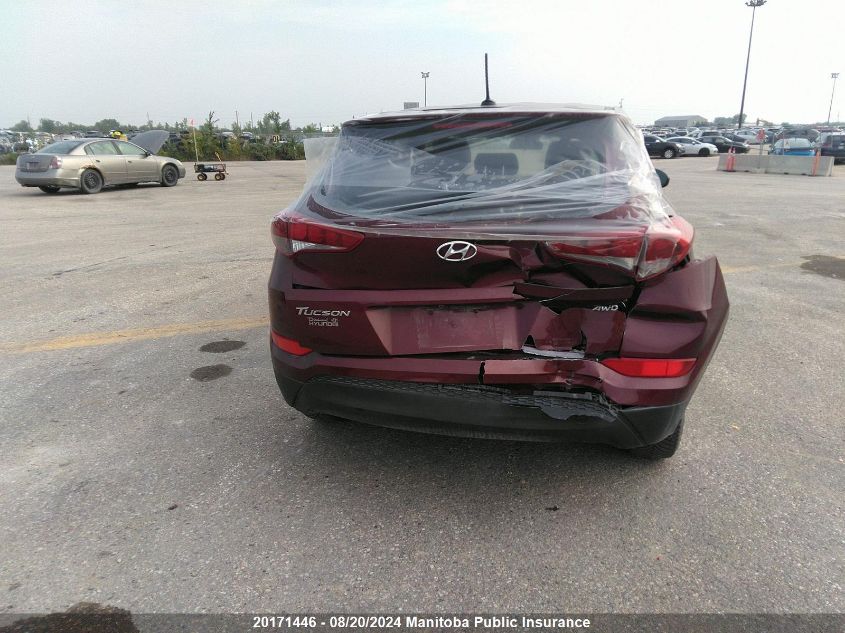 2017 Hyundai Tucson VIN: KM8J2CA48HU523154 Lot: 20171446