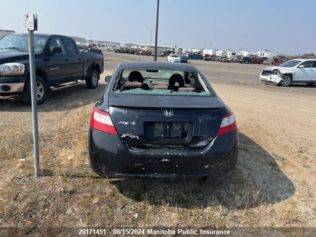 2008 Honda Civic Lx VIN: 2HGFG12668H000204 Lot: 20171451