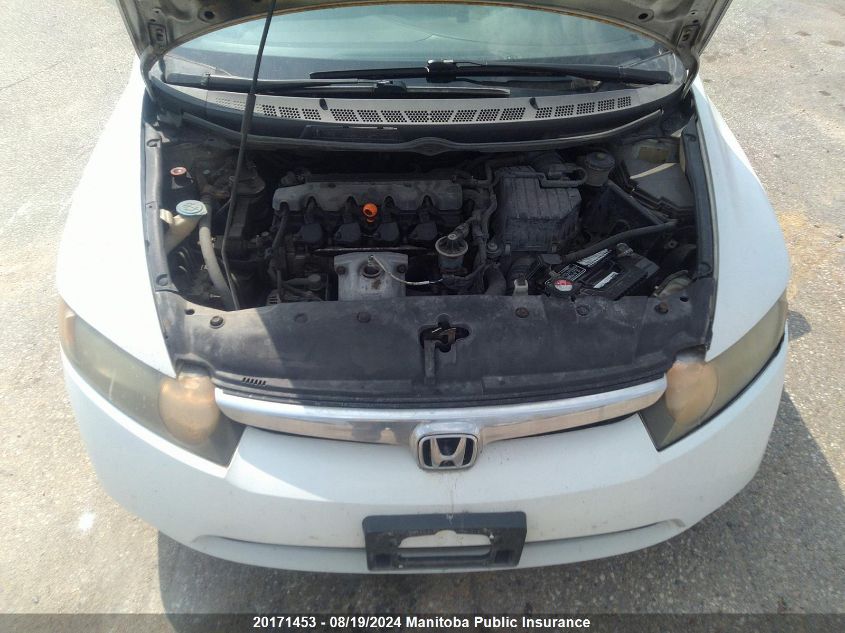 2008 Honda Civic Lx VIN: 2HGFA16538H106564 Lot: 20171453