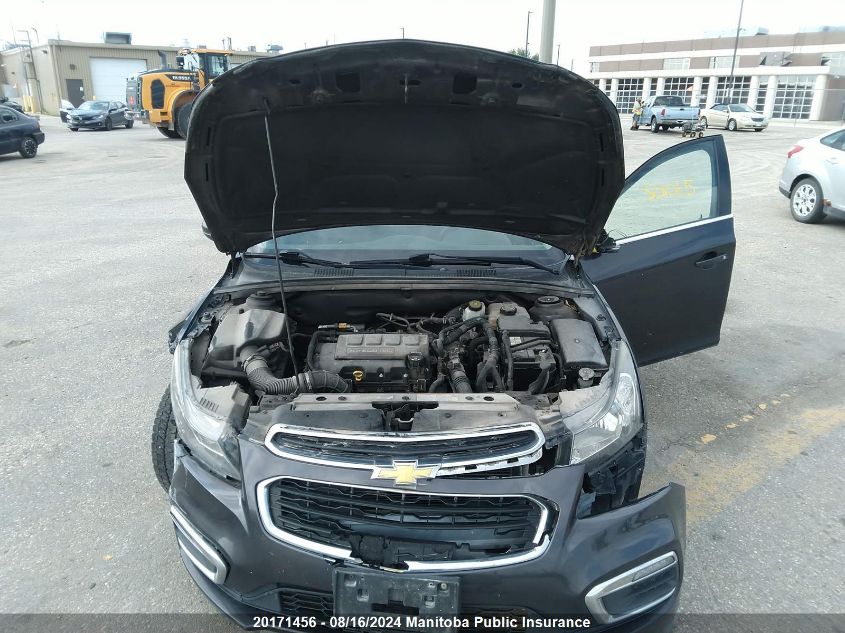 2016 Chevrolet Cruze Lt Turbo VIN: 1G1PE5SB6G7166920 Lot: 20171456