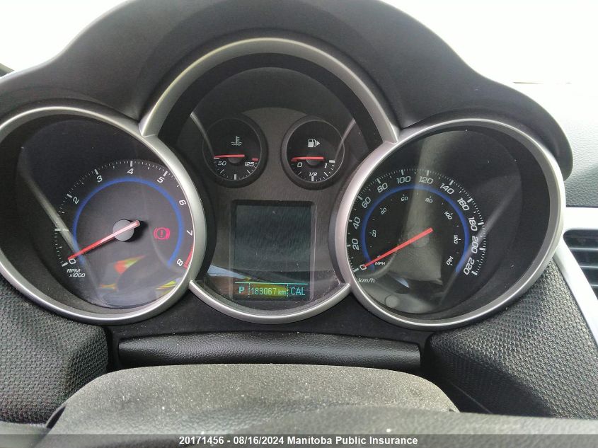 2016 Chevrolet Cruze Lt Turbo VIN: 1G1PE5SB6G7166920 Lot: 20171456