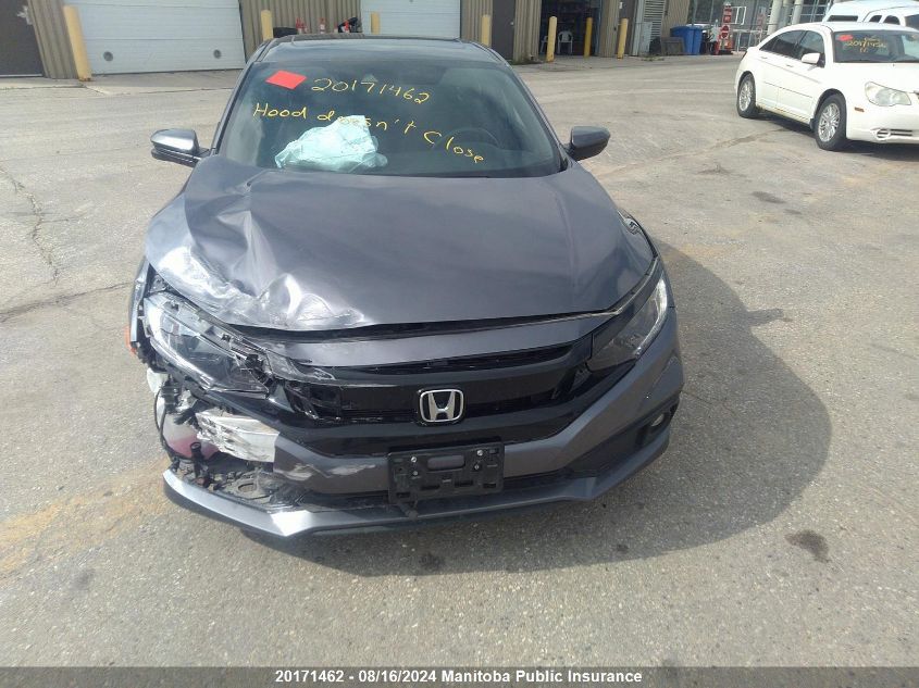 2020 Honda Civic Sport VIN: 2HGFC2F84LH026399 Lot: 20171462