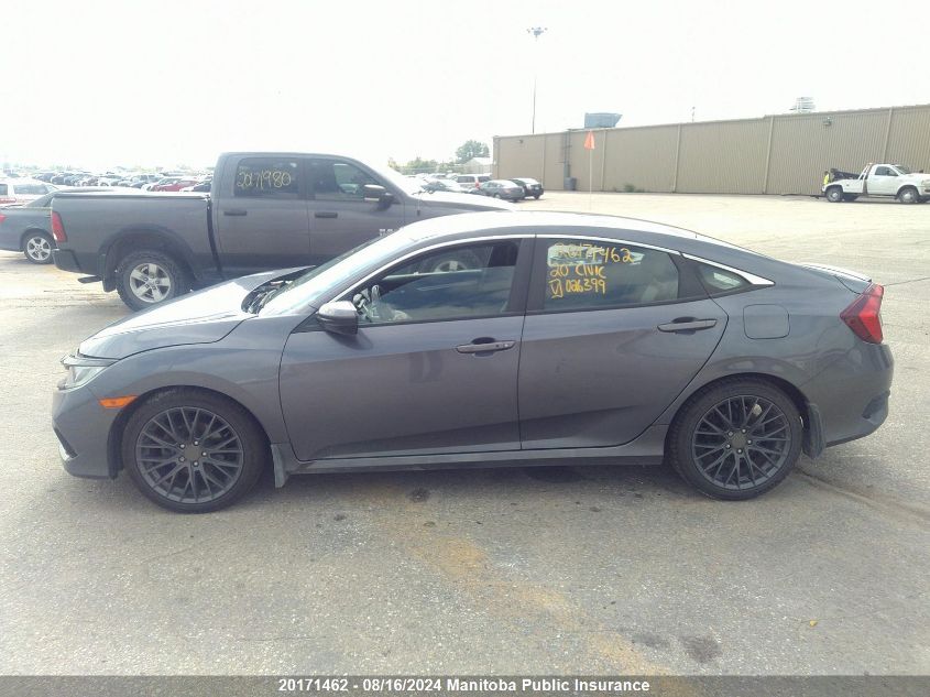 2020 Honda Civic Sport VIN: 2HGFC2F84LH026399 Lot: 20171462